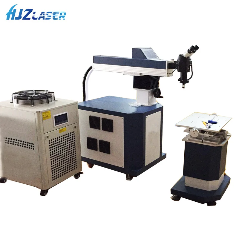 300 Вт 400 алюминиевый точечный лазерный аппарат из нержавеющей стали для лазерной