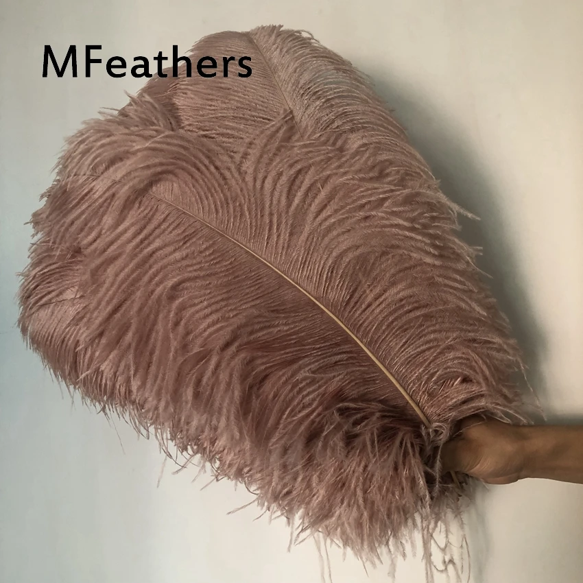 50 шт./лот окрашенные кожаные розовые страусиные перья Свадебные Центральный дом