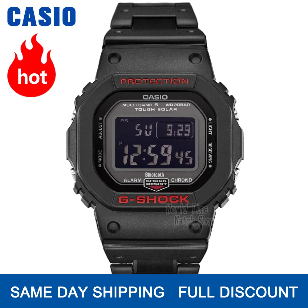 Умные часы Casio мужские G Shock Лучший бренд класса люкс 200м Водонепроницаемые