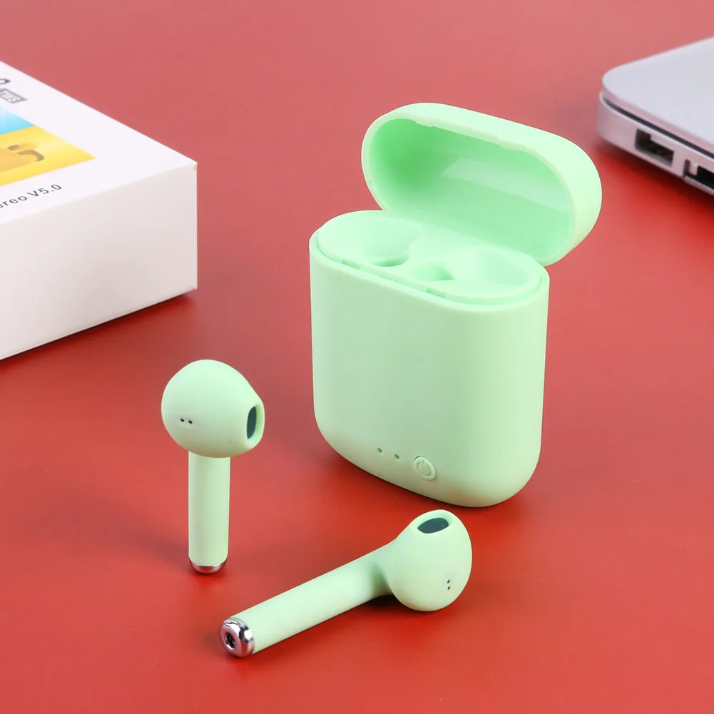 Оригинальные i12 Tws Bluetooth 5 0 наушники HiFI Touch Key i7s mini2 i9s беспроводные для спорта с