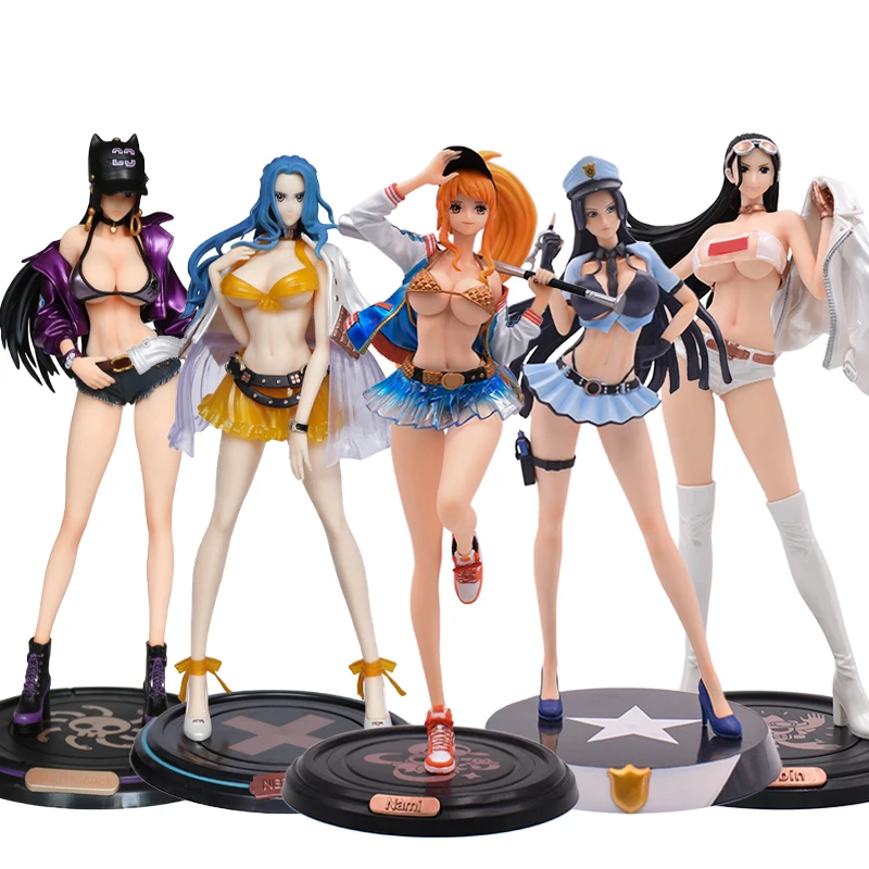 Аниме One Piece рисунок Boa Хэнкок нами и Робин Reiju уличные GK модные пикантные девушка