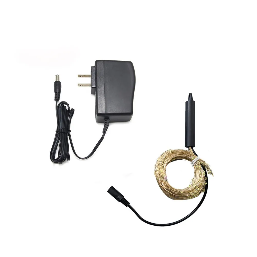 Светодиодная гирлянда с 10 медными нитями 200 светодиодов|Осветительные гирлянды| |