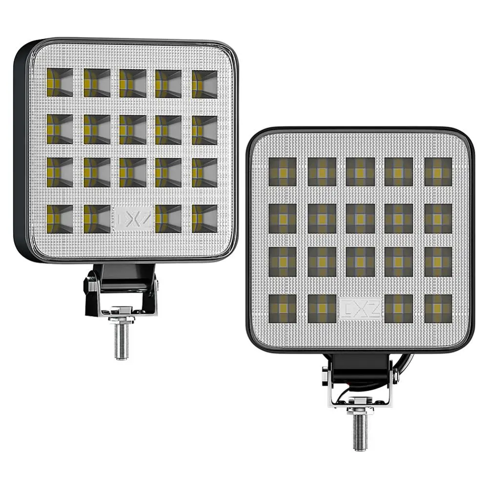 

Best Quality 57W 19LED Work Light Flood Beam Bar Car SUV ATV Off-Road Driving Fog Lamps DC12V-80V Wholesale Quick delivery CSV