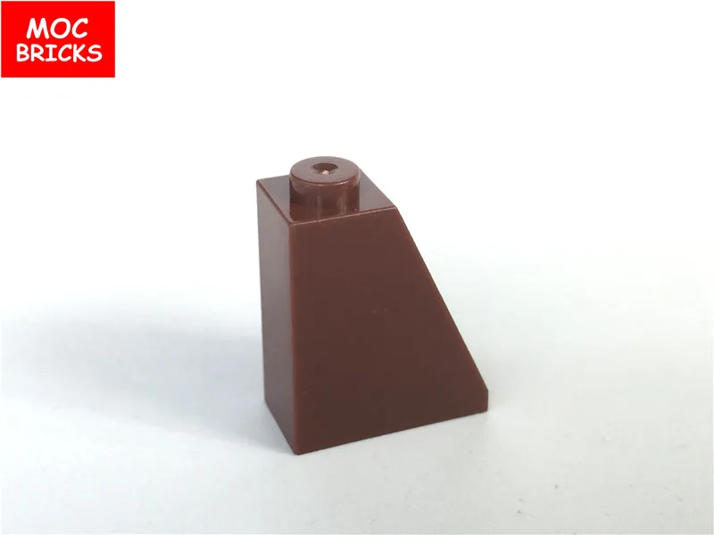 10 шт./лот MOC кирпичи инвертированные склоны и DIY образовательные строительные
