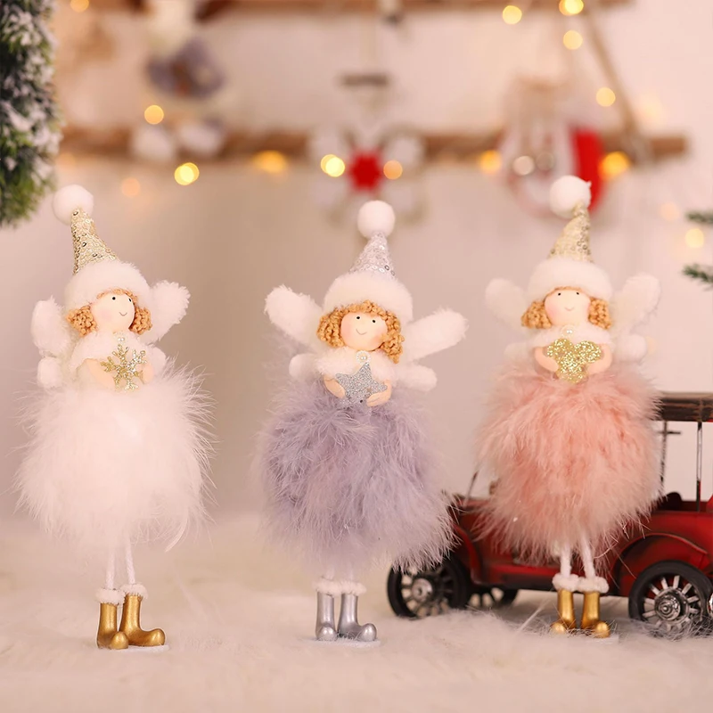 Домашний декор/DIY Дом/милый ангел настольное украшение/Рождественская елка