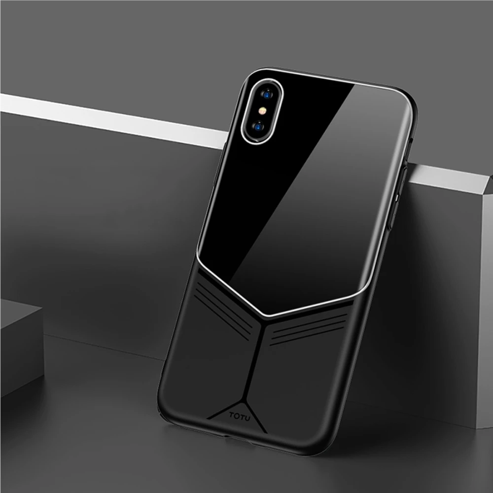 Чехол для телефона TOTU s, защитный чехол для iPhone XS Max, ударопрочный ТПУ+ PC чехол