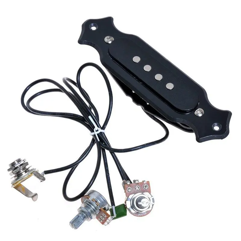 2 набора Предварительно проводной прикуриватель для гитары с громкостью и тоном