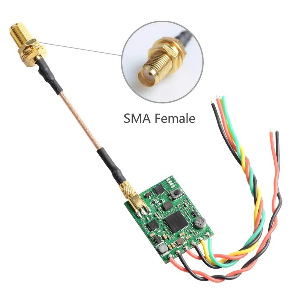AKK Racing VTX 25 МВт 200 МВт переключаемая OSD конфигурация smart audio