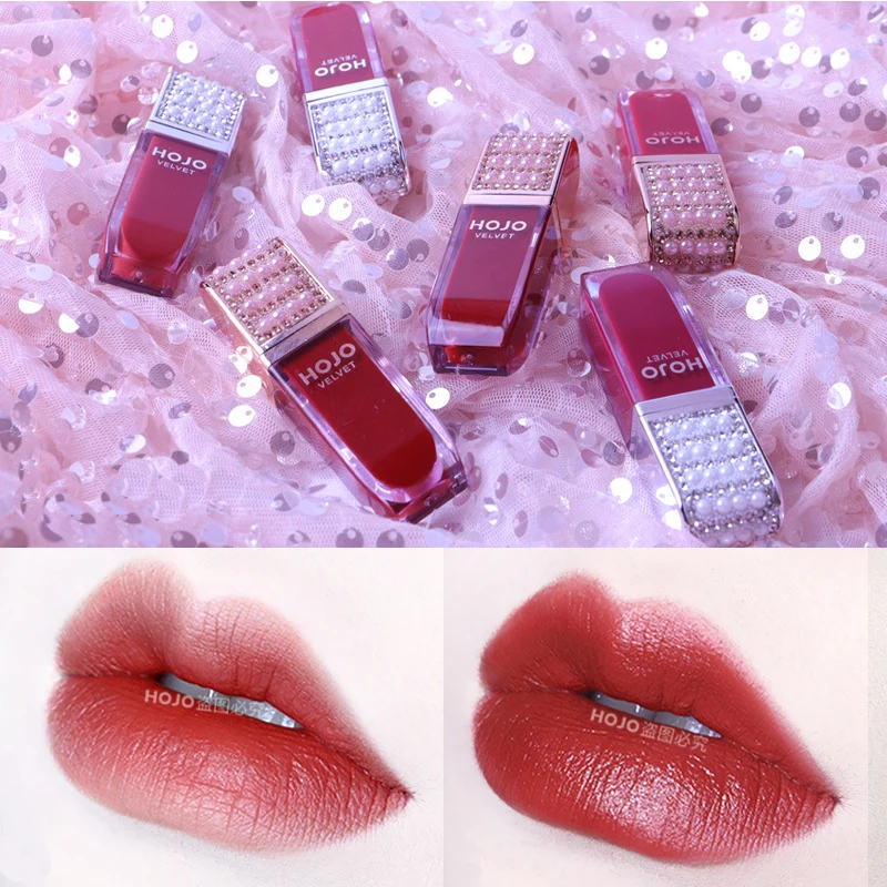 Бренд HOJO яркий жемчуг на ладони блестящая матовая увлажняющая и легкая в