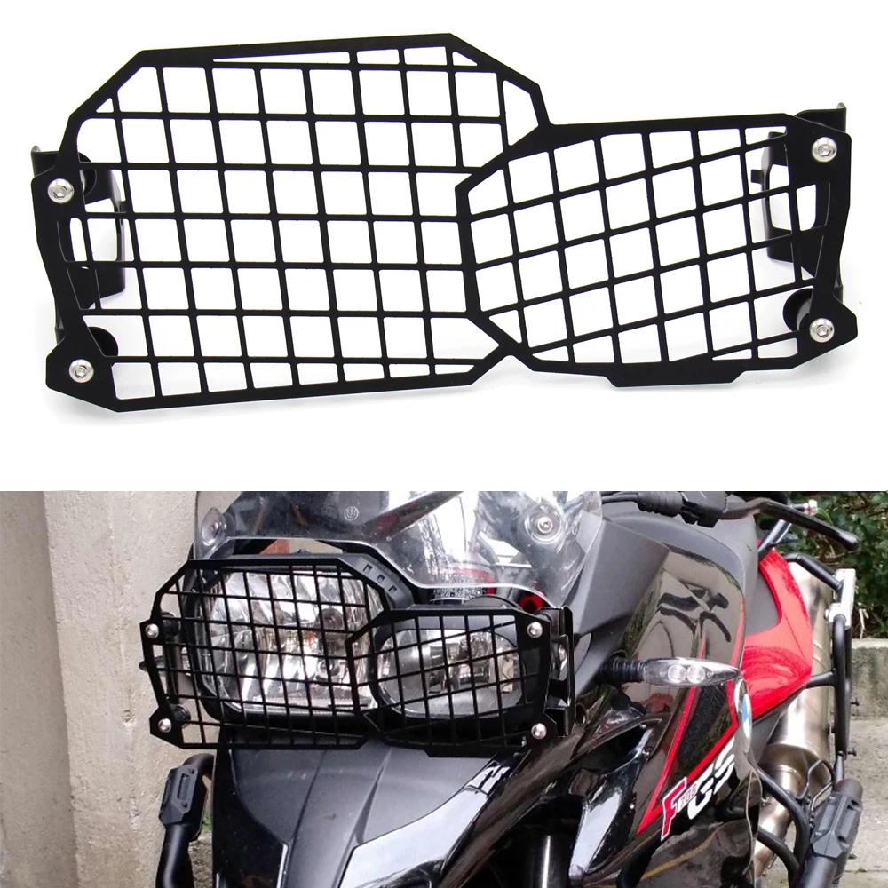 Защитная крышка передней фары для BMW F650GS F700GS F800GS Adventure 2008-2017 2018 металлическая
