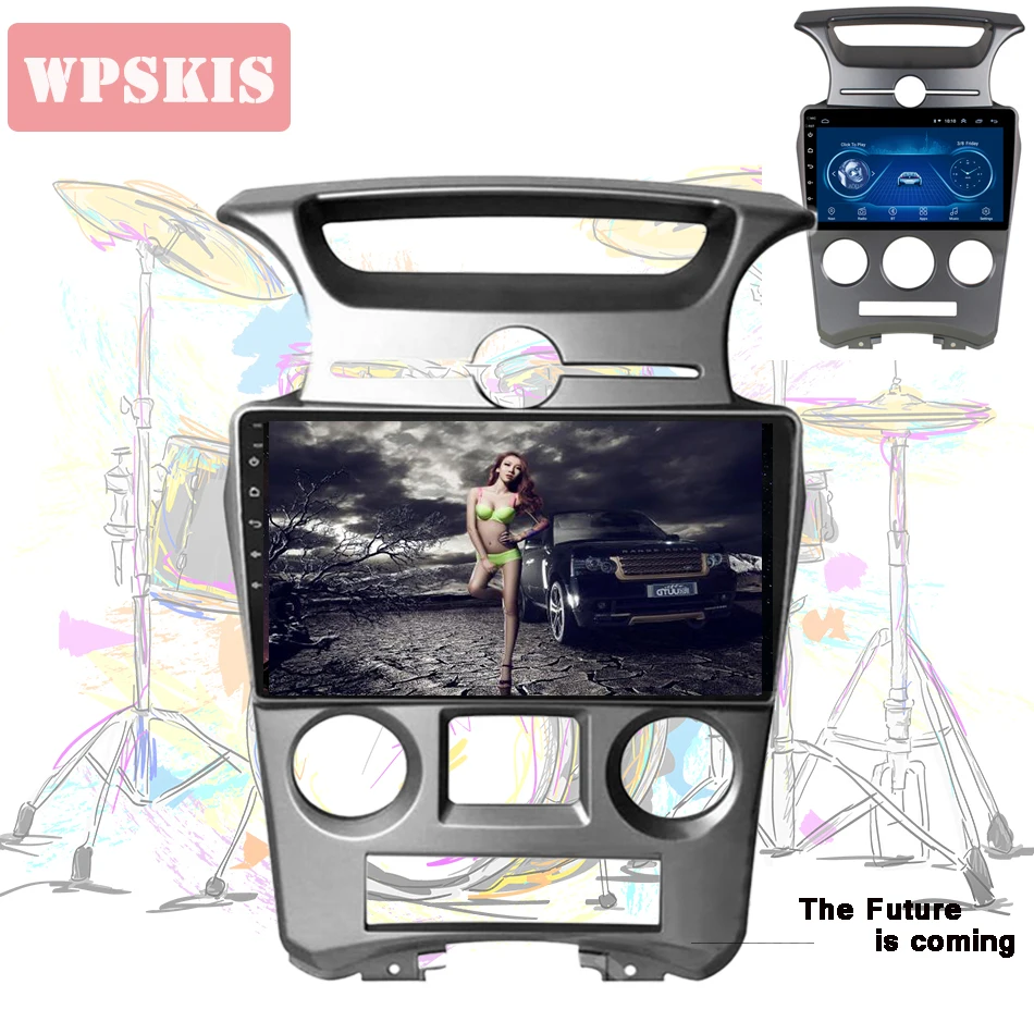 Ips 2Din 1024*600 Android 10,0 автомобильный DVD авто радио с google play gps navi HU мультимедиа для kia Carens 2007 2008 2009 2010 11