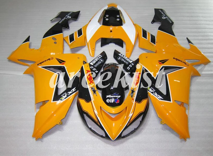 Комплект обтекателей для мотоцикла из АБС пластика 4 подарка подходит Kawasaki Ninja ZX