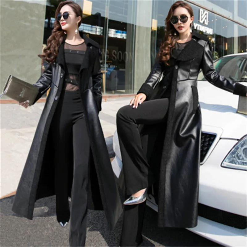 Кожаная женская одежда 2019 осенне зимняя куртка из овечьей шерсти больших