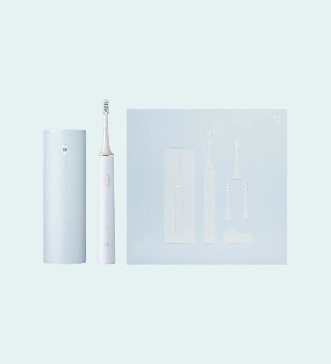 New Xiaomi Mijia T500C Electric Toothbrush Smart Sonic Brush Ultrasonic Whitening Teeth vibrator Wireless Oral Hygiene Cleaner enlarge