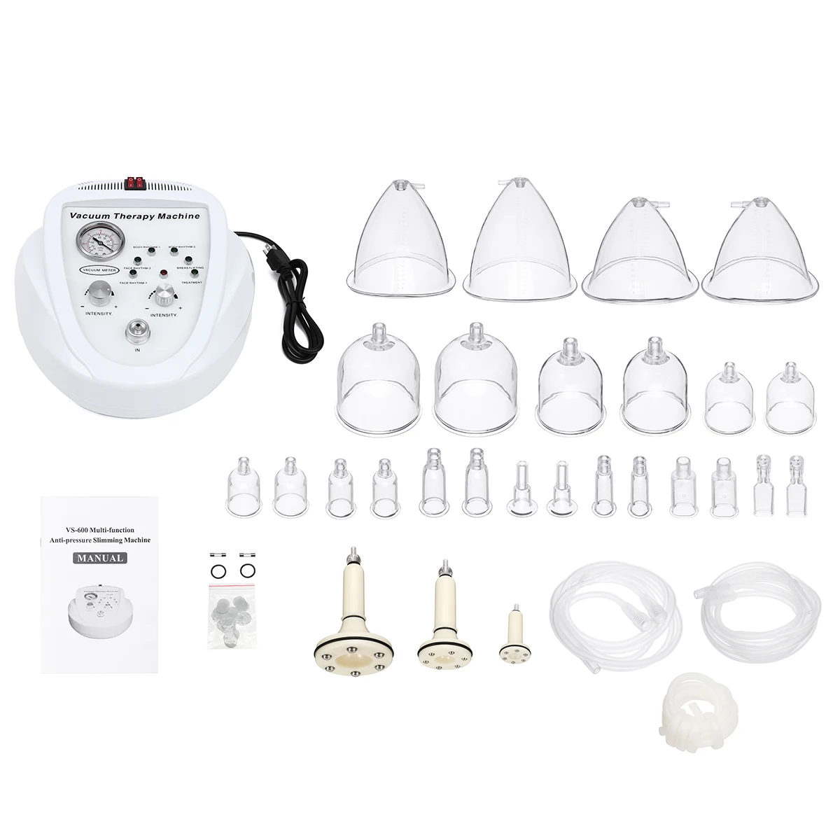 

Anti-pressure Vacuum Massage Therapy Machine Enlargement Pump Lifting Breast Enhancer Massager Cup Body Shaping Beauty Device