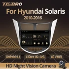 Автомагнитола TIEBRO 2DIN Android 9,0 для Hyundai Verna Solaris Accent автомобильная навигация Радио стерео видео мультимедиа 2010-2016 DVD