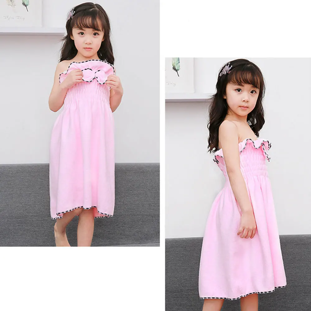 Впитывающее полотенце для девочек сексуальная фланелевая ночная рубашка юбка