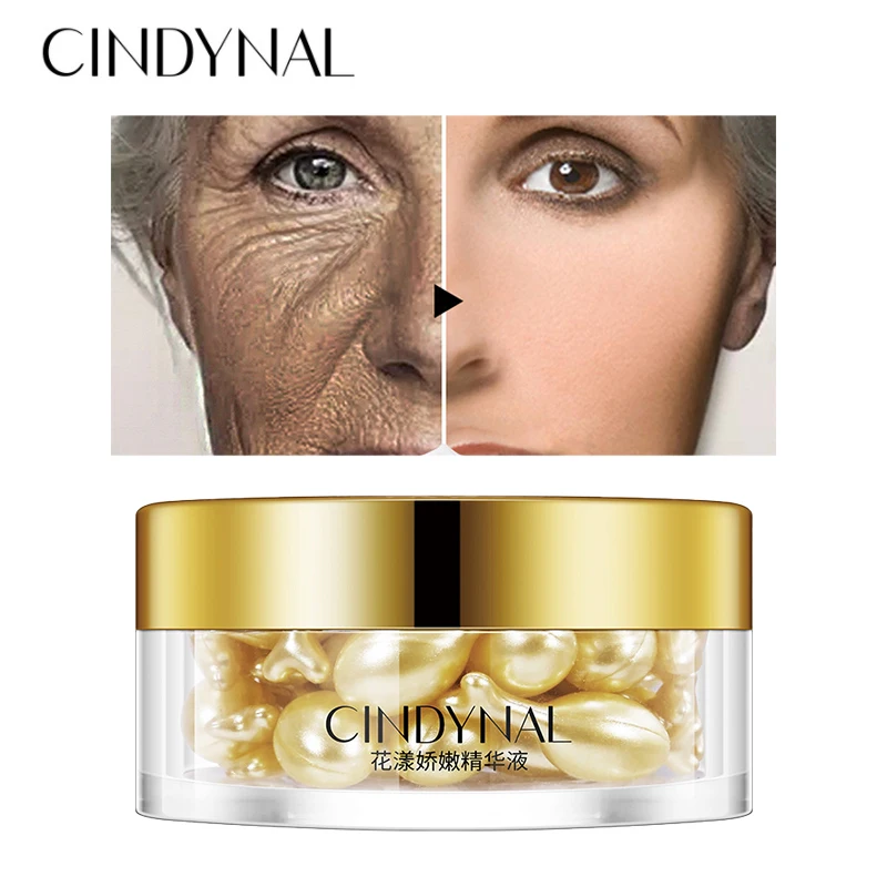 

Vitamin-E Anti-aging Face Serum Facial Dilute Moisturizing Placenta Capsule Lines Shrinkage Pore Moisturizing Essence 30g/ml