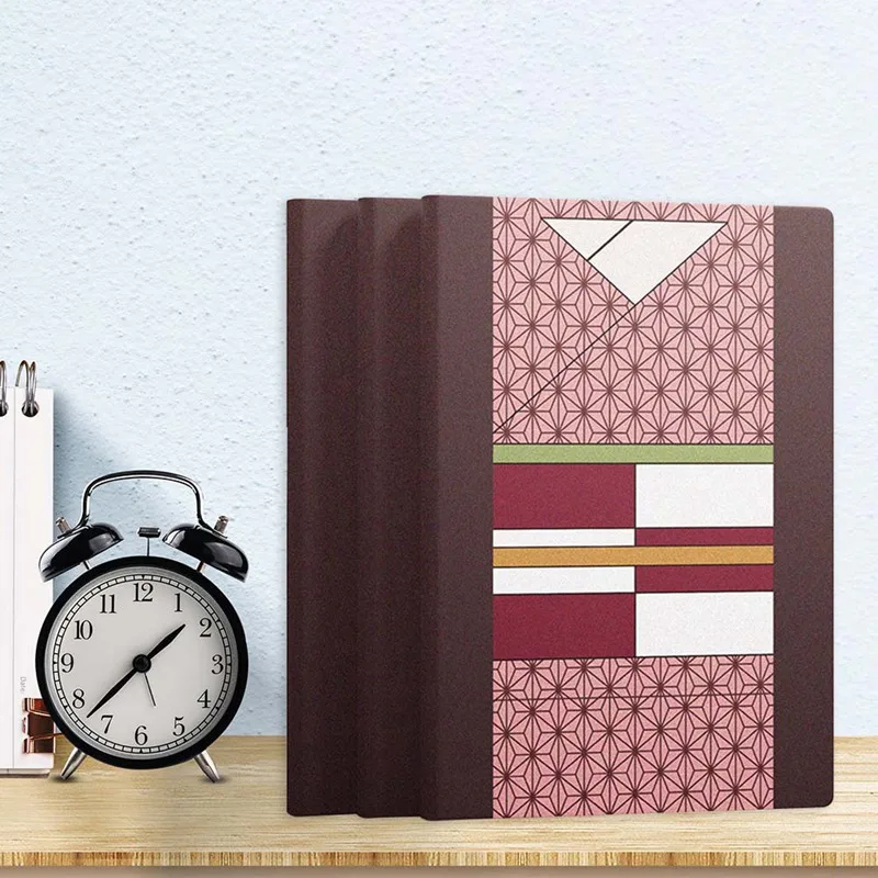 

Anime Demon Slayer Kimetsu no Yaiba Notebook Kamado Tanjirou Paper Agenda Schedule Planner Notepad Gift for Kids Stationery