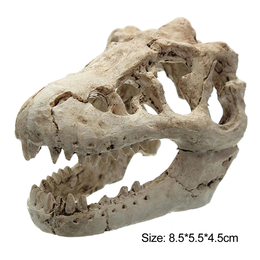 Копия искусственной смолы животное скелет украшение дом с привидениями