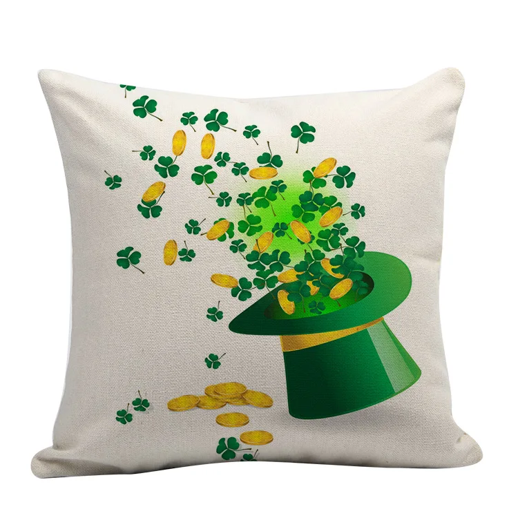 2020 Новый Лидер продаж зеленый четыре листа клевера цветок из хлопковых нитей