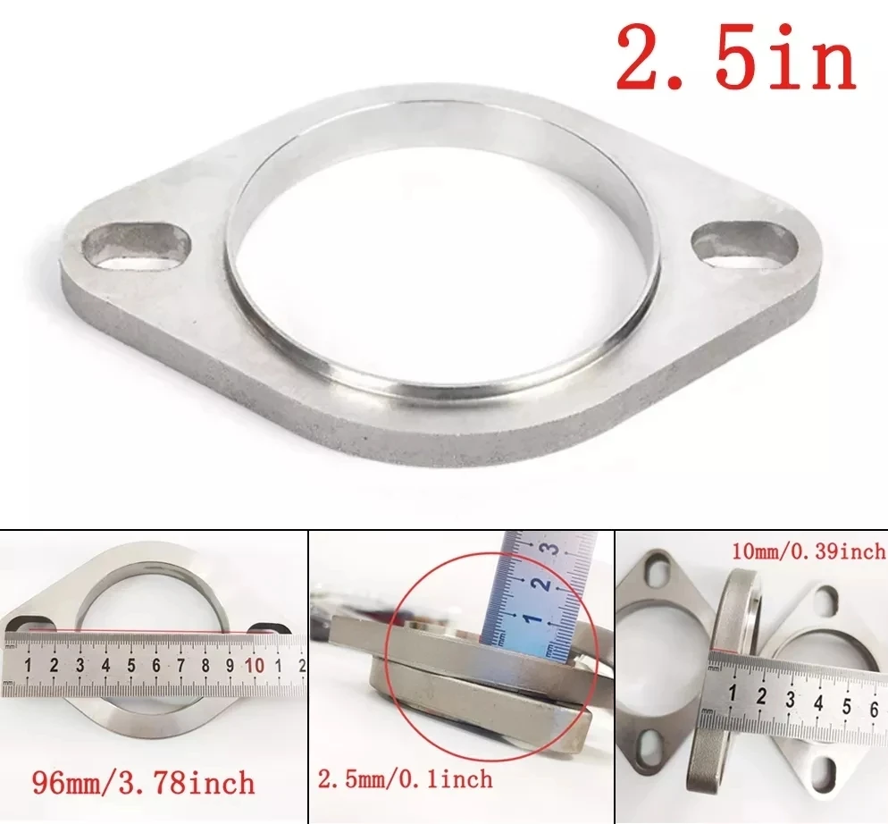

Аксессуары Универсальный выхлопной глушитель из нержавеющей стали Фланцевое соединение выхлопной трубы 64 мм 76 мм соединение