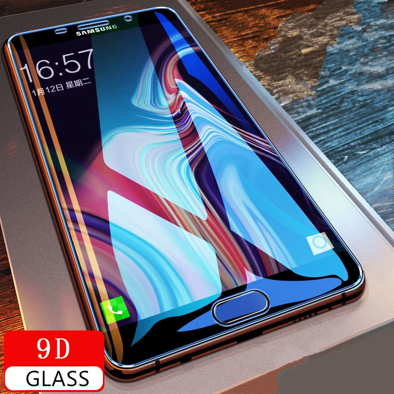 Закаленное стекло 9D для iPhone 6 6s 7 8 Plus Защитное экрана X XS XR Max Защитная пленка