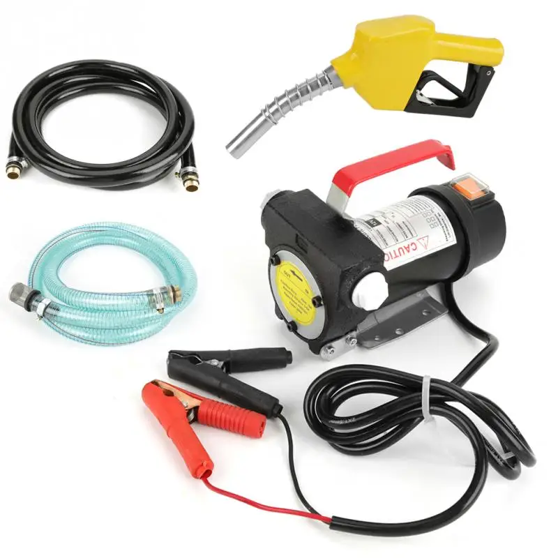 12В 155 Вт масляный насос 40л/мин Электрический Топливный дизельный керосиновый для