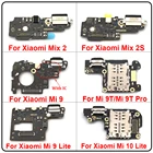 100% оригинал для Xiaomi Mi A2 9 9T CC9 A3 8 Se Pro 10 Lite Poco X2 Mix 2 2S USB зарядный порт док-станция зарядное устройство разъем