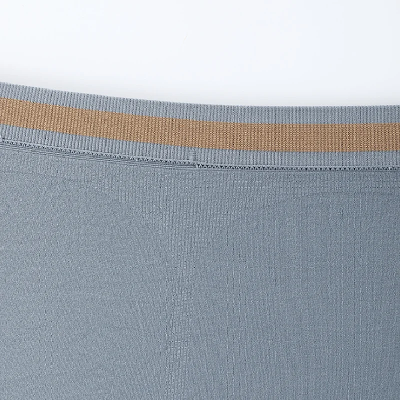 

3 PCS Pants Men's Boxer Panty Seamless Breathable Antiseptic Mid-Waist High-Bounce Underwear