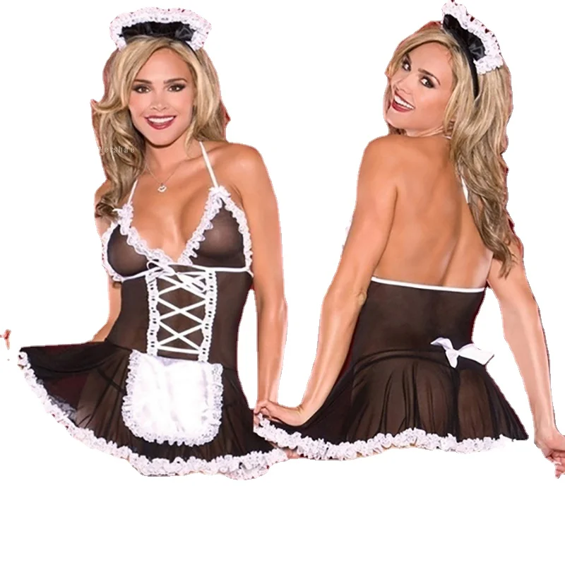 

Женское нижнее белье, сексуальное женское кружевное платье, эротические женские порнокостюмы, униформа для косплея, женское нижнее белье, с...