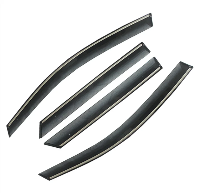 Stainless steel bright strip weather shield for Dongfeng Glory 580