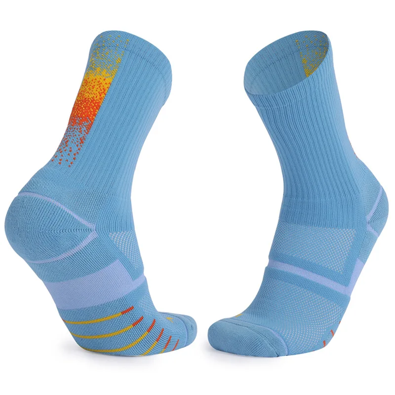 

New high basketball hosiery for men with thickened training hosiery