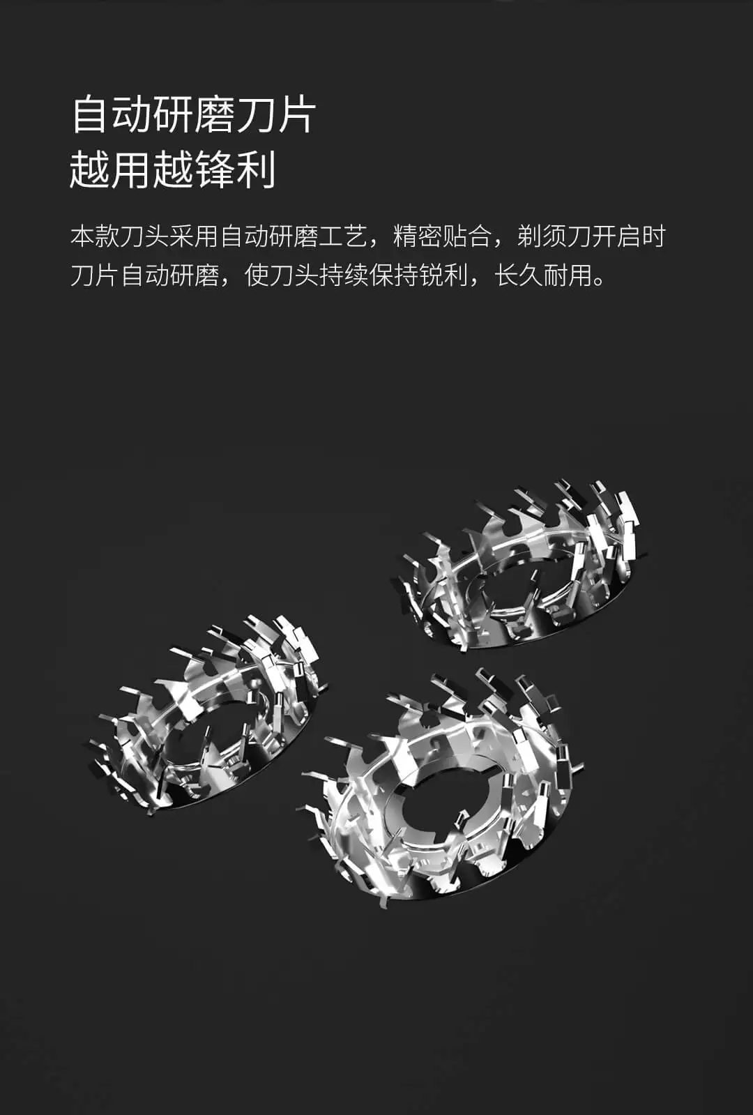 Xiaomi Enchen BlackStone перезаряжаемая электробритва 3D Тройная плавающая головка лезвия бритвенные бритвы для мужчин триммер для бороды Mach