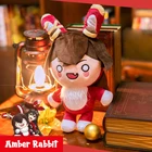 Популярная игра Genshin ударный Янтарный Кролик плюшевая кукла барон Банни Мягкая Игрушка реквизит для косплея аксессуары Подарки
