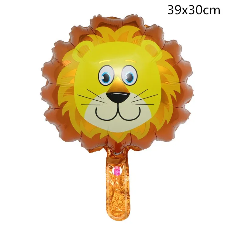 lion head 24 дюймовый цветной Белый светодиодный шары светящийся прозрачный баллоны с гелием одежда для свадьбы, дня рождения украшения Дети Светодиодные ленты воздушный шар - Цвет: lion head