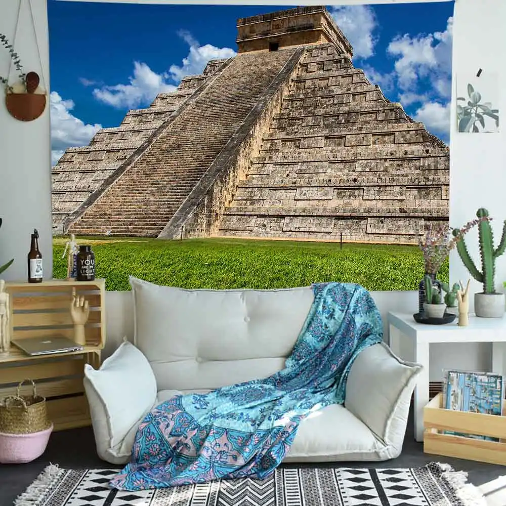 Симсант психоделический Звездный гобелен с изображением неба цветок лотоса