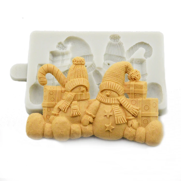 Восхитительная Рождественская мерная силиконовая форма для торта сухая