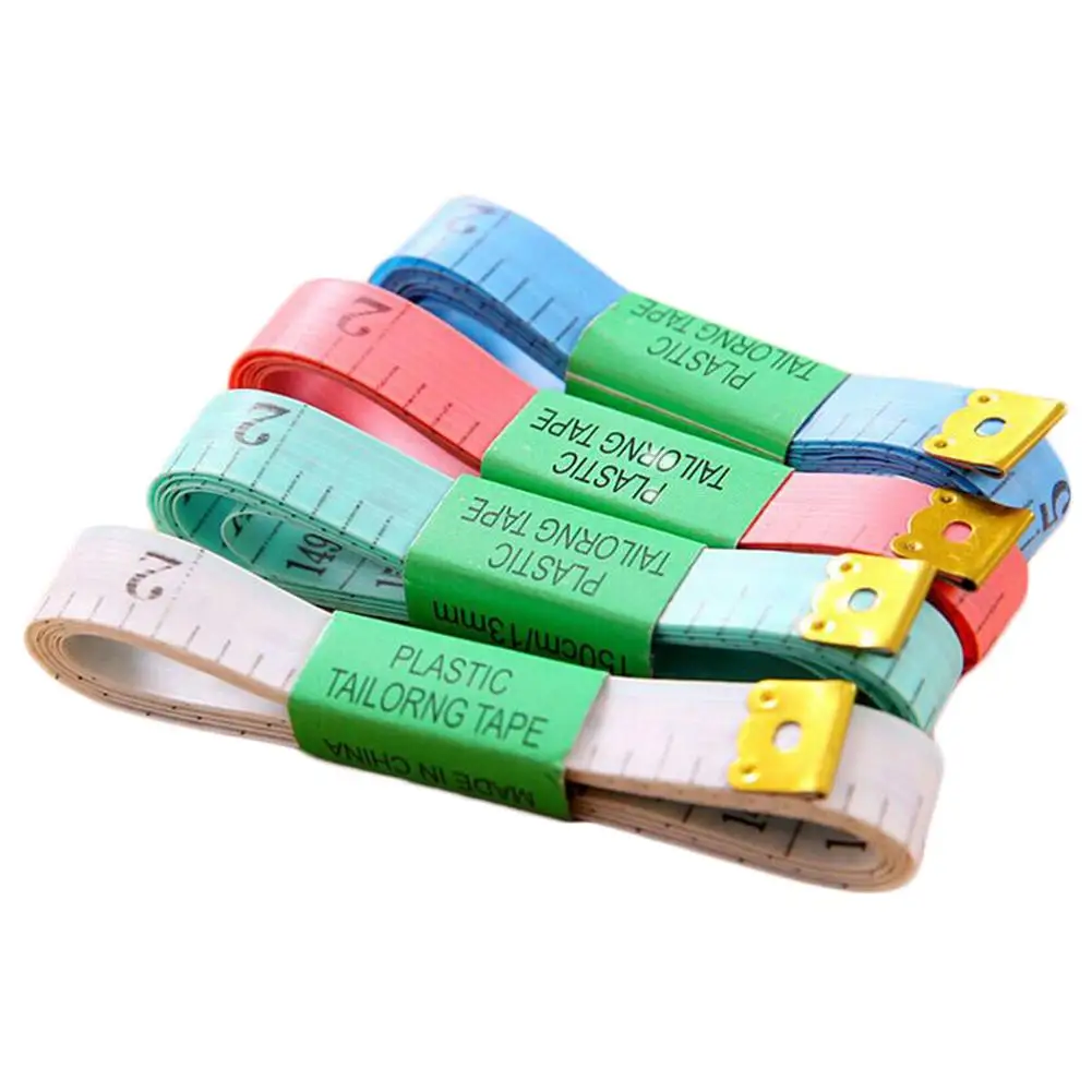

59.06 In/ 1.5 M Color Body Measuring Ruler Tape With Iron Sheet Random Delivery Body Measuring Ruler