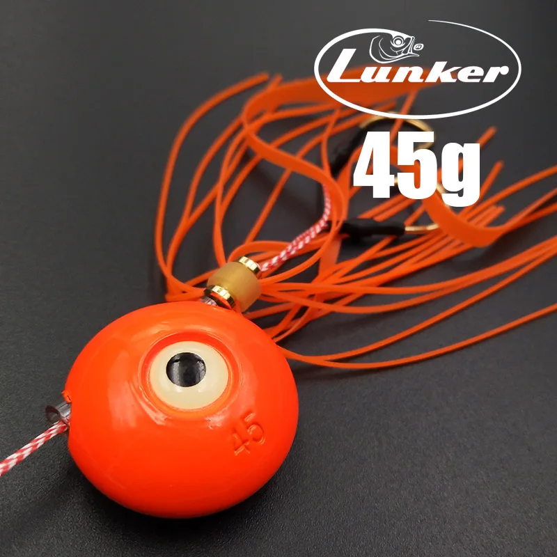 Резиновая приманка Lunker tai kabura 45 г 5 шт. металлическая Мормышка madai red snapper японские