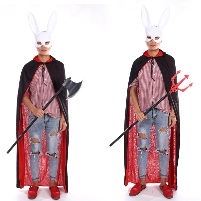 Реквизит для сцены на Хэллоуин топор/красный тризулл викингов средневековый