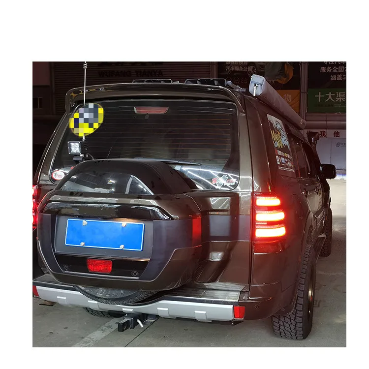 Car Styling for Pajero V93 Tail Lights 2006-2020 Pajero V97 LED Tail Light Rear Lamp DRL Brake Signal Reverse auto Accessories Car Styling for Pajero V93 Tail Lights 2006-2020 Pajero V97 LED Tail Light Rear Lamp DRL Brake Signal Reverse auto Accessories