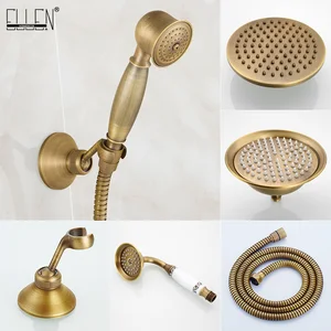 Античная бронзовая насадка для душа ручной душ душевой держатель медная ванная антикварные аксессуары для ванной ELS2004
