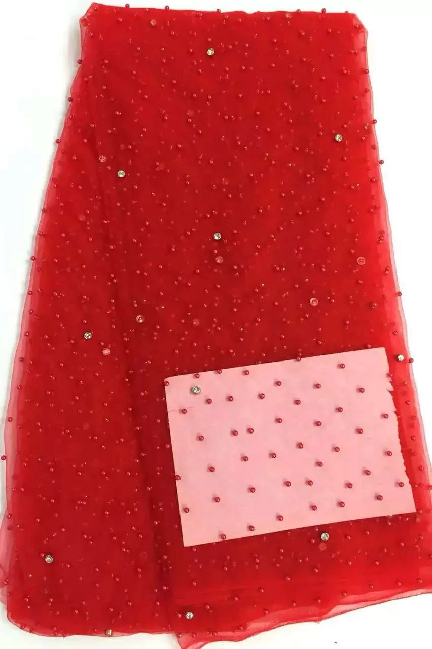 Новые африканские кружевные ткани Высококачественная зеленая кружевная