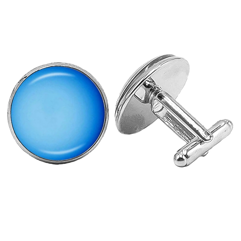 Новинка 2020 года. Серебряные/бронзовые запонки с изображением девяти звезд.