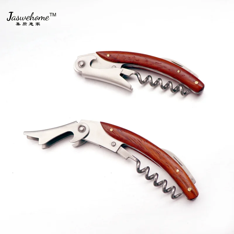 Jaswehome 2 шт./лот профессиональный винт из нержавеющей стали штопор открывалка для