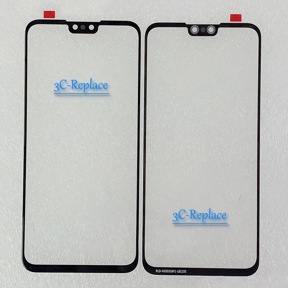 Черный 6 5 дюймов для Huawei Y9 2019 JKM-AL00 JKM-LX1 JKM-L21 JKM-LX2 с фронтальным сенсорным экраном из