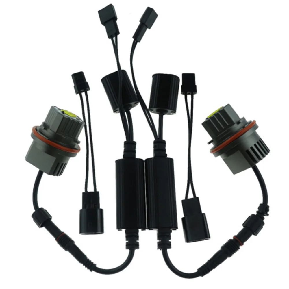 Белый светодиодный светильник Angel eye 80 Вт 4800LM сменные автомобильные лампы для BMW E39