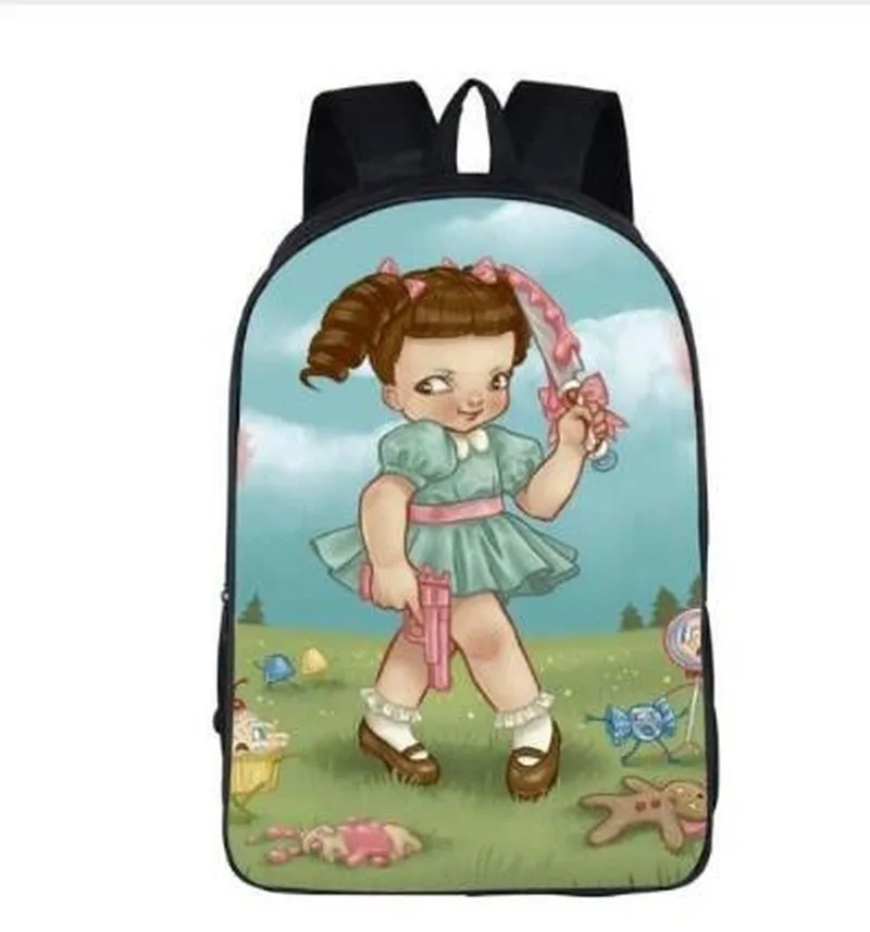 

New Cartoon Melanie Martinez Crybaby Backpack for Teenage Girls School Bags Backpack Women Casual Daypack Ladies Travel Bags