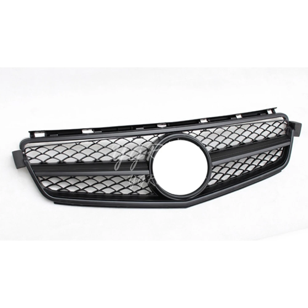 Решетка капота 2008-2011 глянцевая черная и матовая только для Mercedes Benz W204 C63AMG |